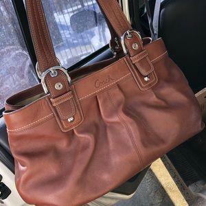 Authentic Leather Coach Purse
